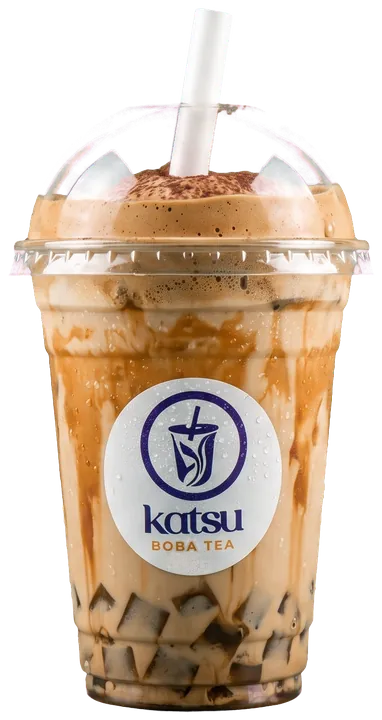 Kiki Coffee de Katsu: café Dalgona con crema y jelly's de café